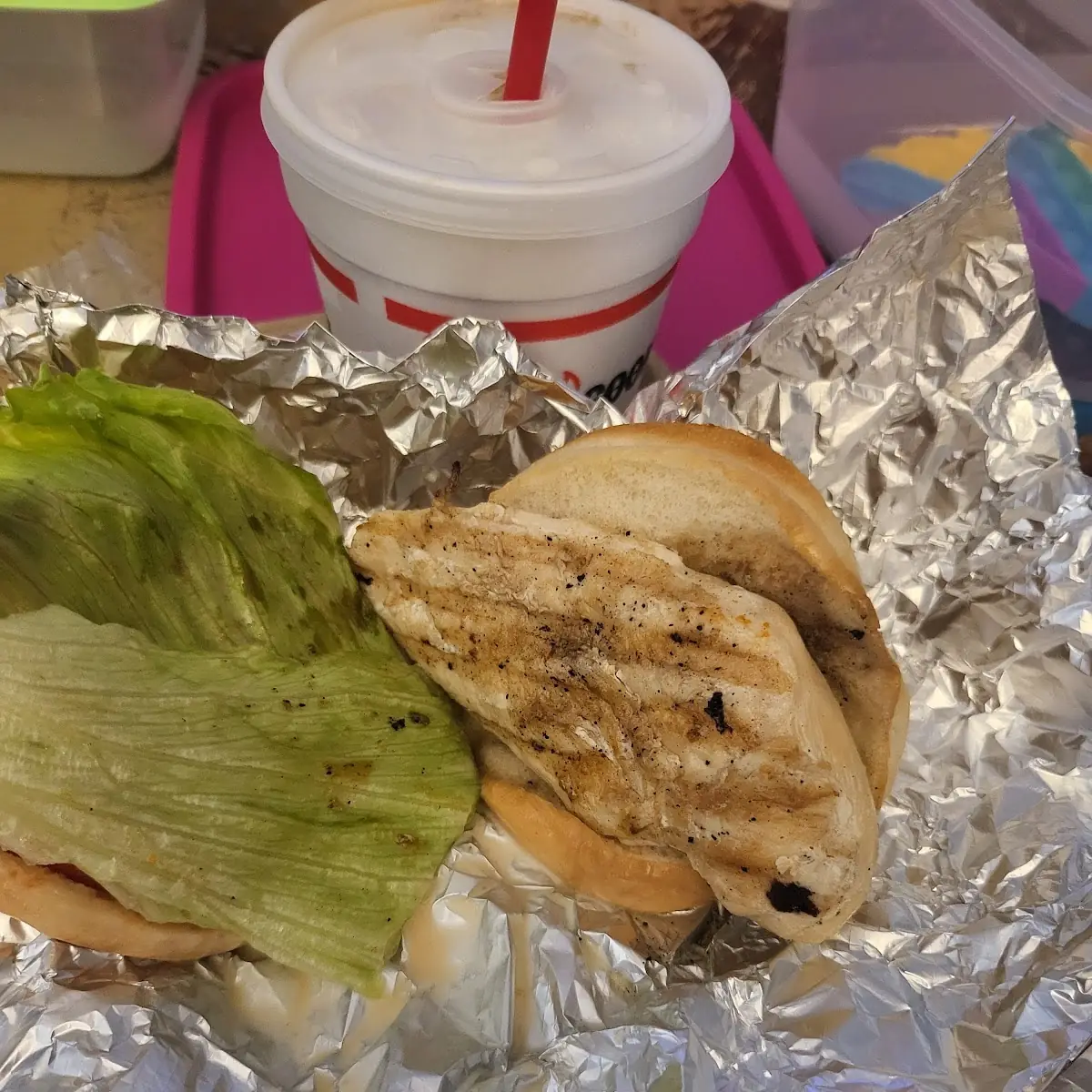 Grilled Chicken Sandwich Combo