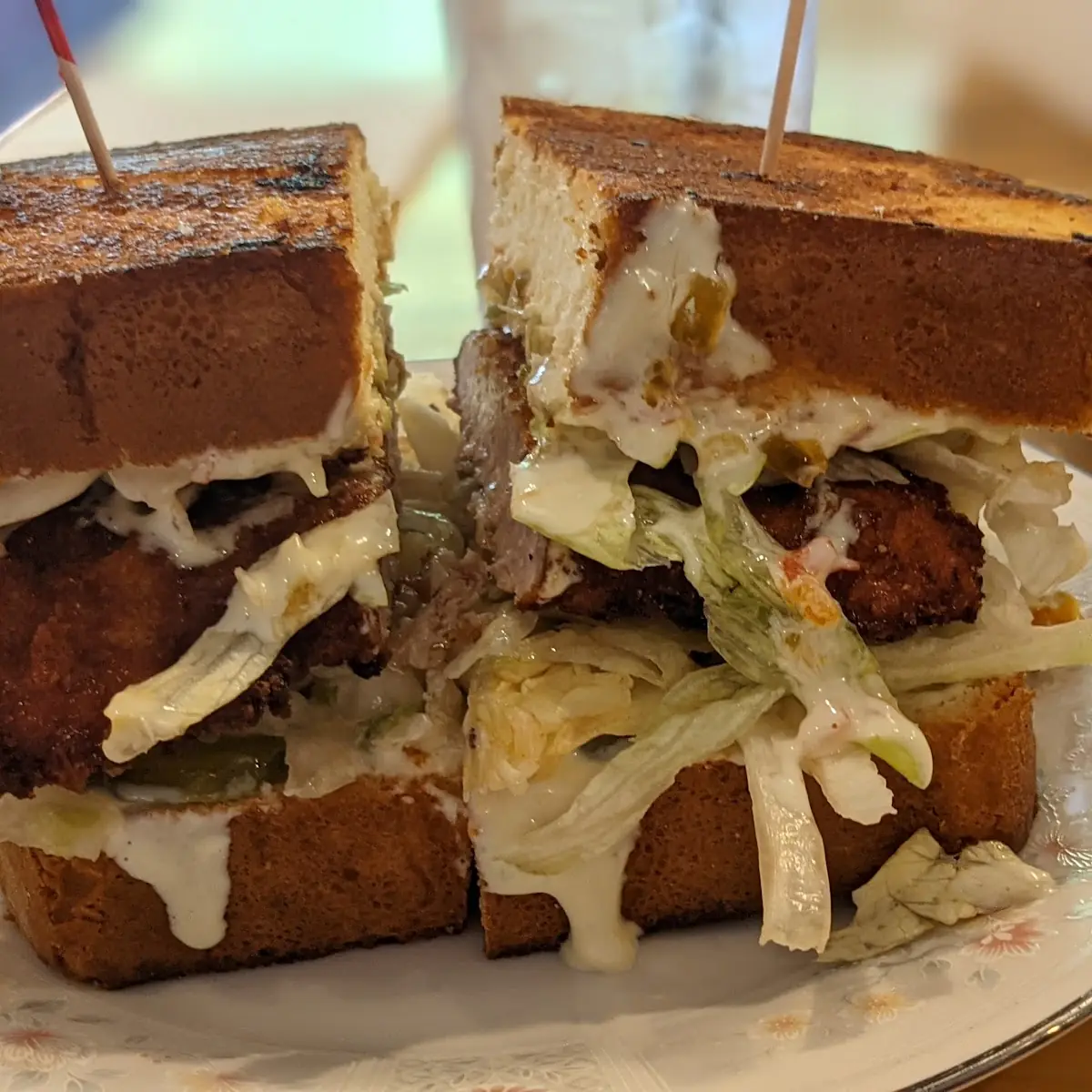 Governor TSO Chicken Sandwich