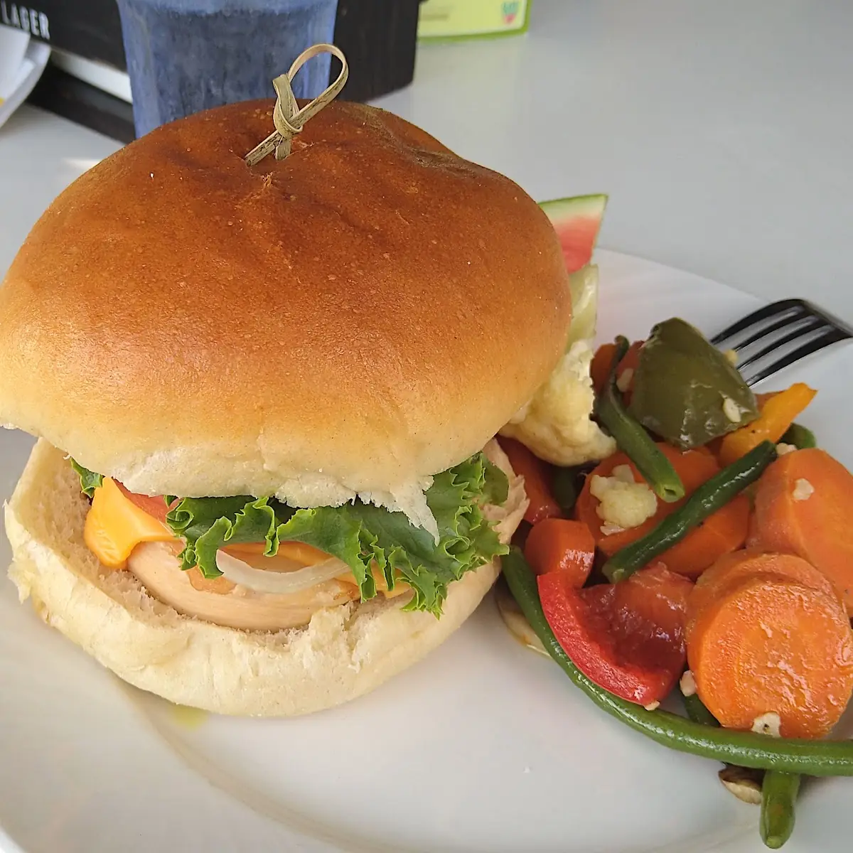 Grilled Chicken Burger