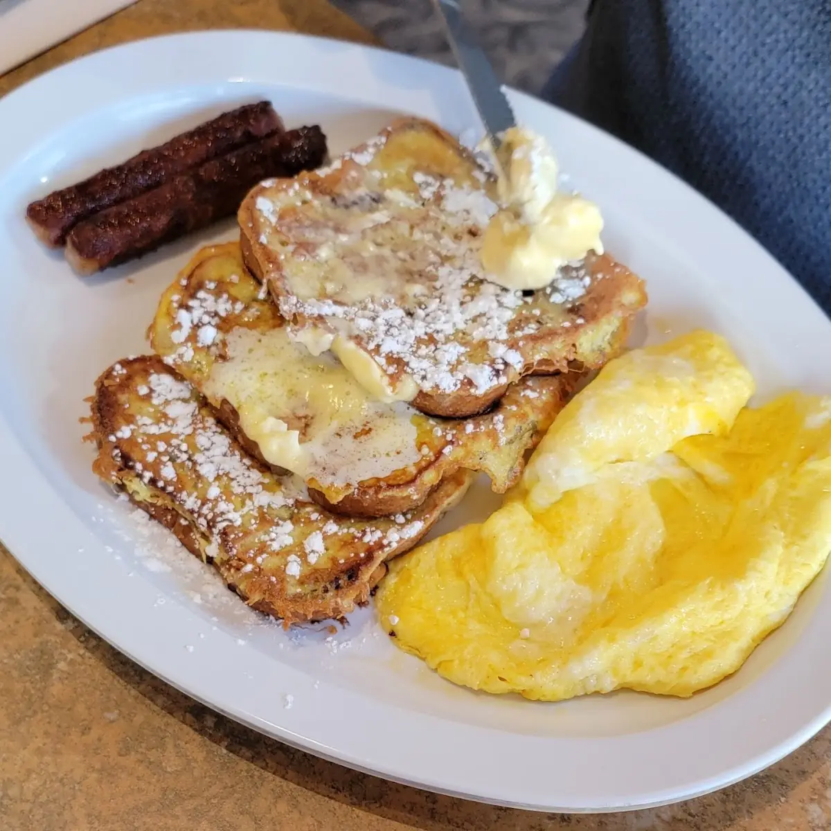 French Toast Scrambled Eggs