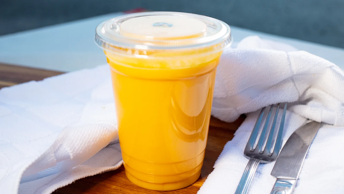 Mango Smoothie, The Kabob Guys
