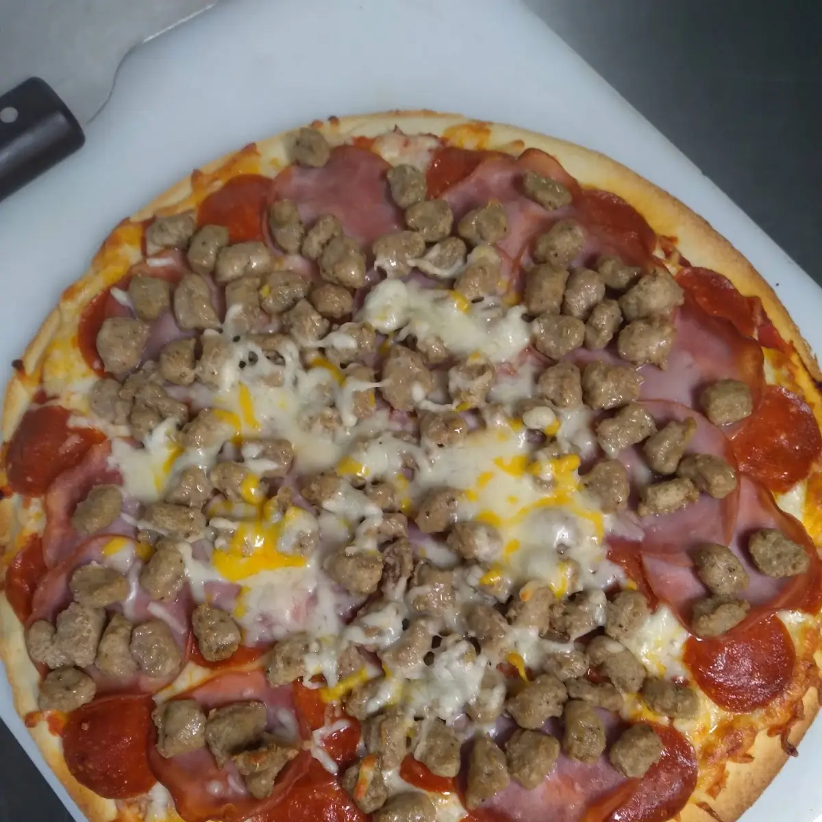 All Meat Pizza