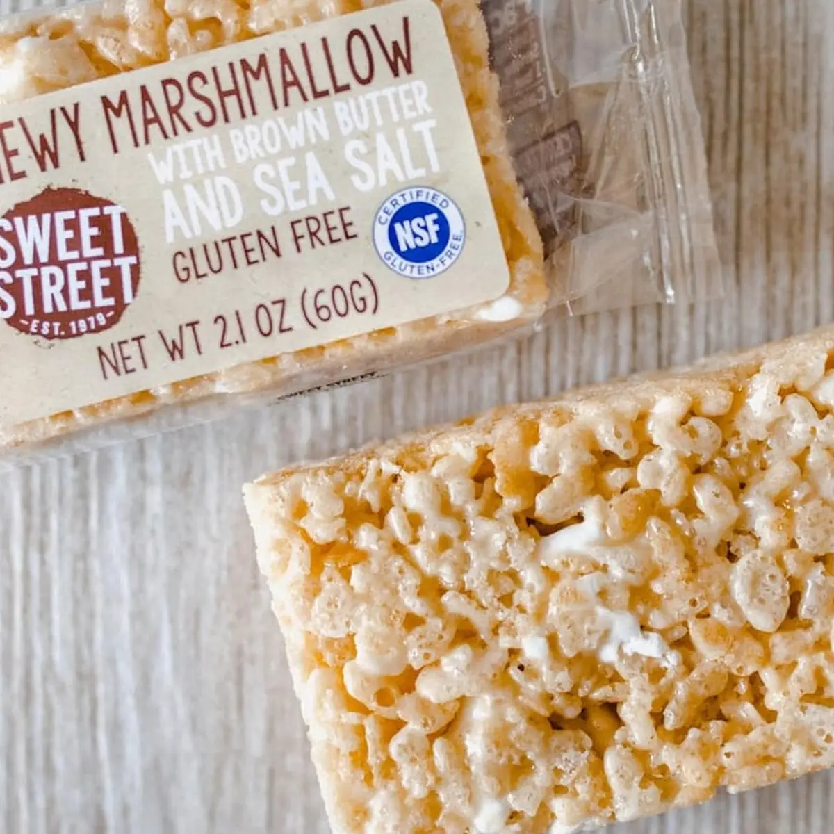 Chewy Marshmallow Bar w Brown Butter