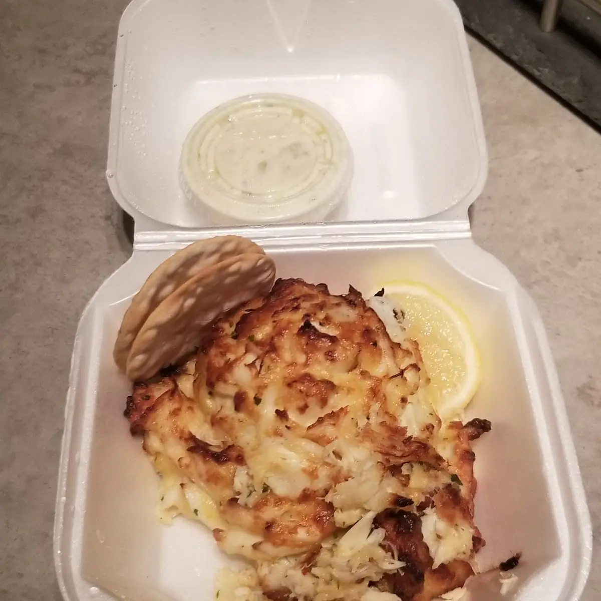 Crab Cake Sandwich
