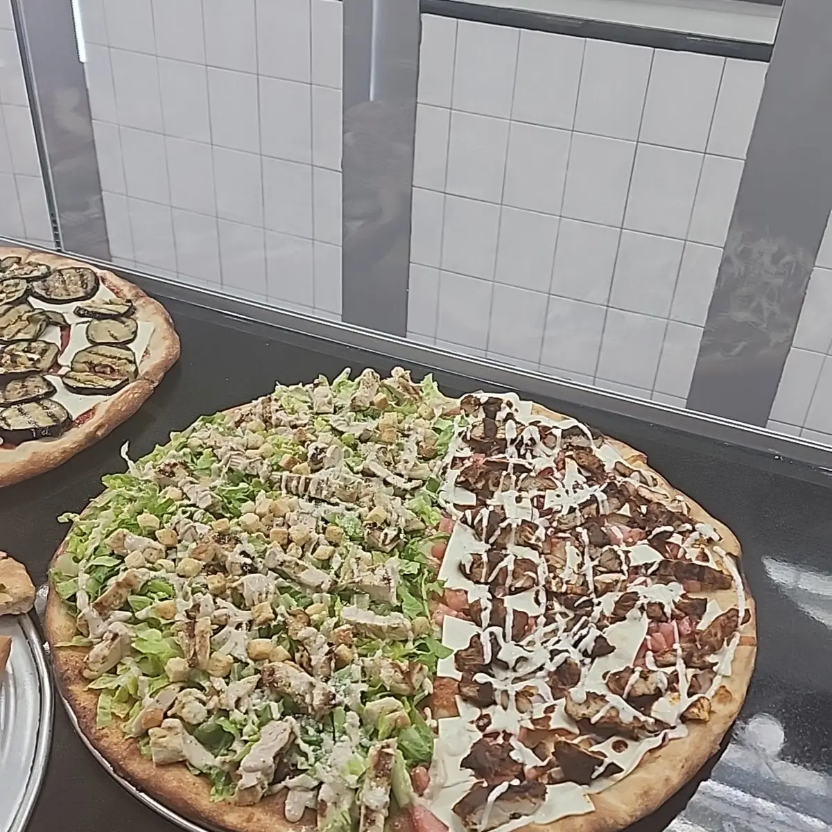 Chicken Caesar Pizza
