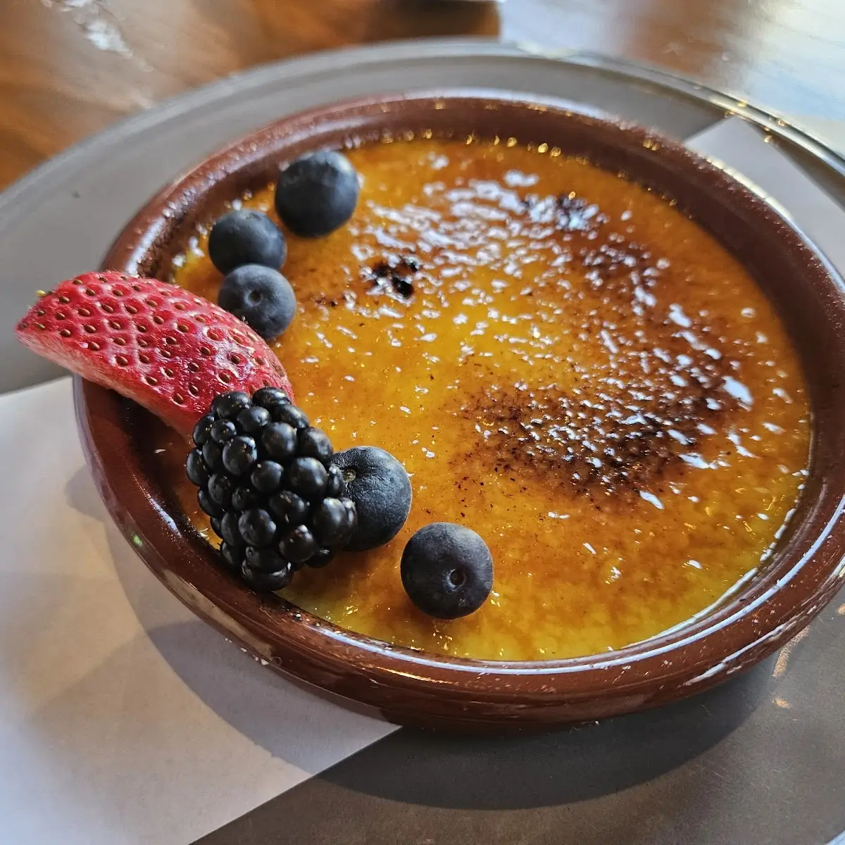 Pineapple Guava Crème Brûlée