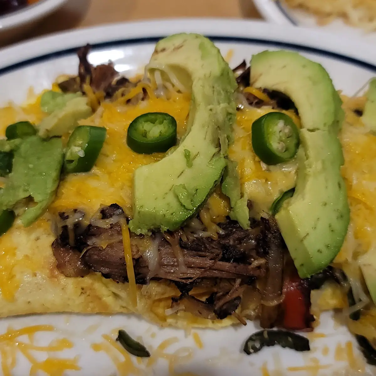 Spicy Poblano Omelette