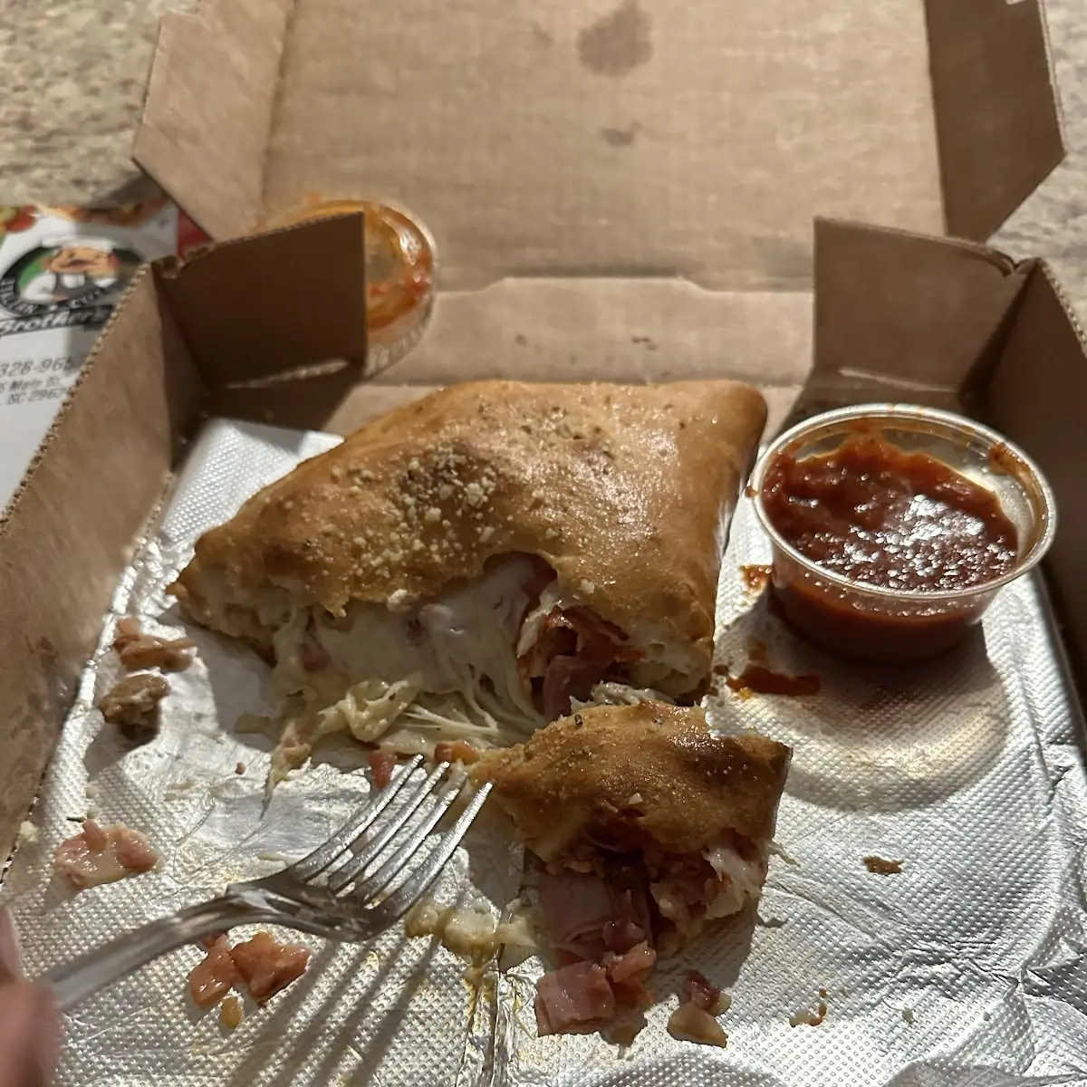 Meat Lovers Calzone
