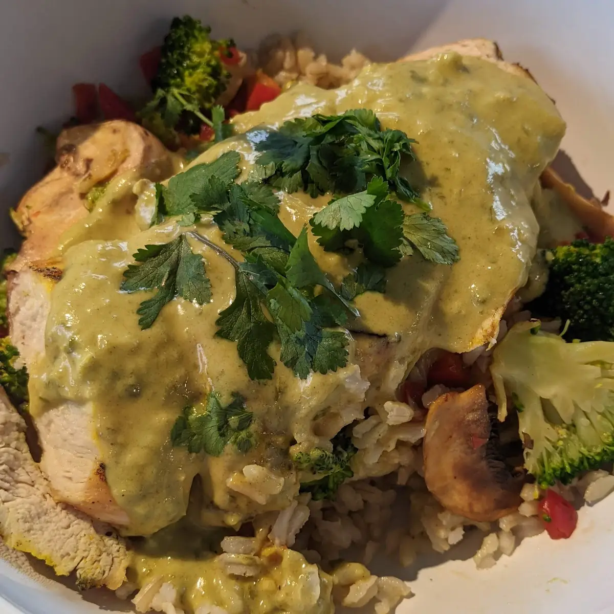 Curry Chicken Bowl