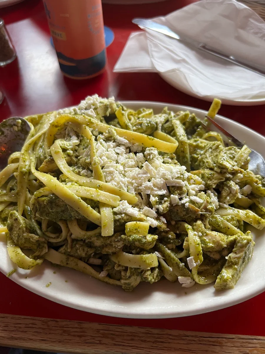Pesto Chicken Fettuccini