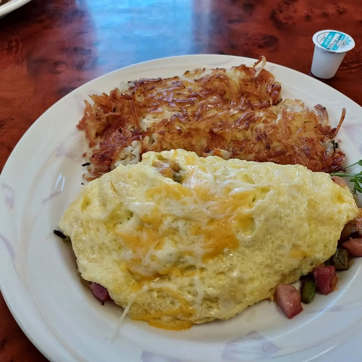 Denver Omelette with Hash Browns