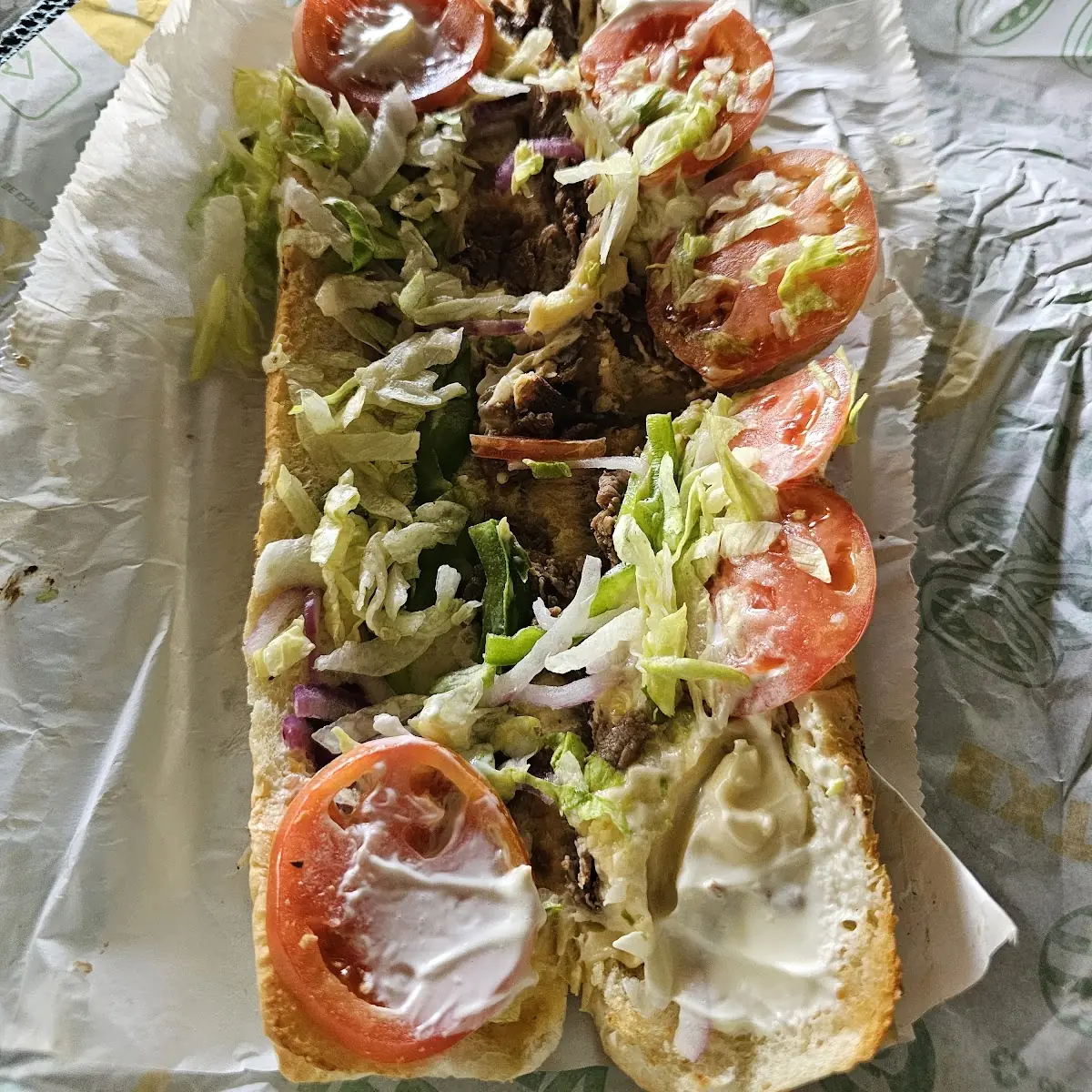 Steak Barely and Cheese Sub