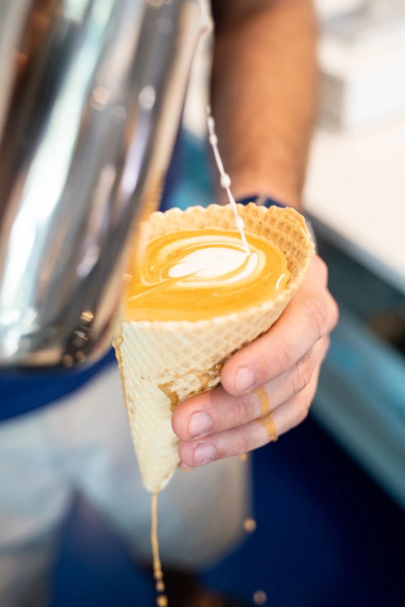 Homemade Waffle Cone