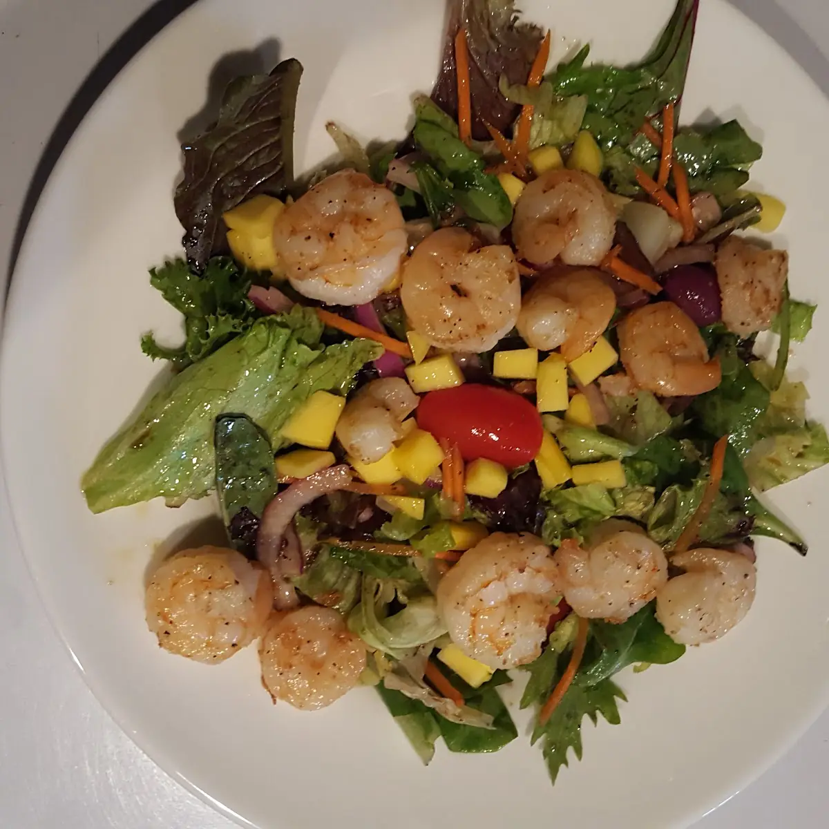 Shrimp Mango Bloody Orange