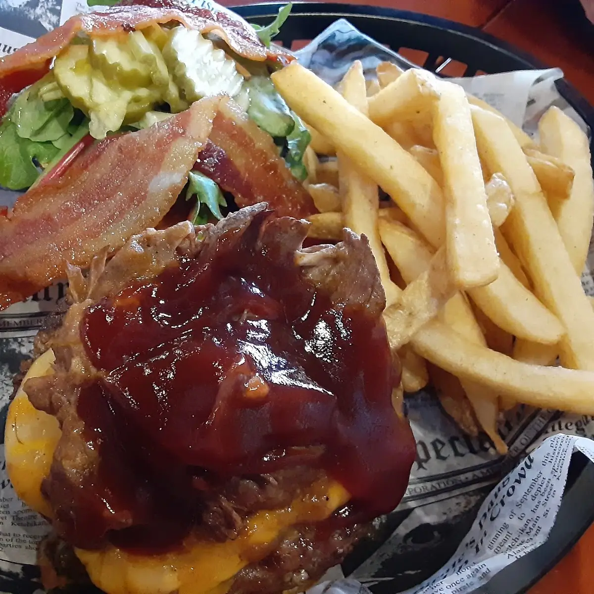 Bacon Cheddar Burger