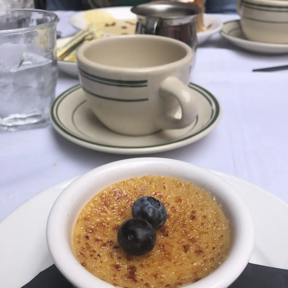 Crème Brûlée with Fresh Berries