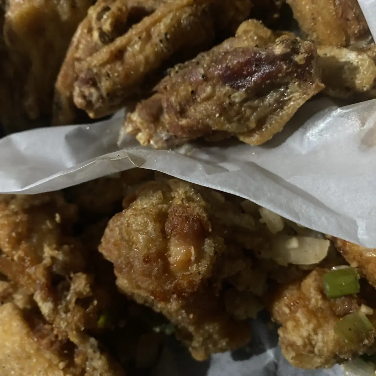 Salt and Pepper Chicken Wings