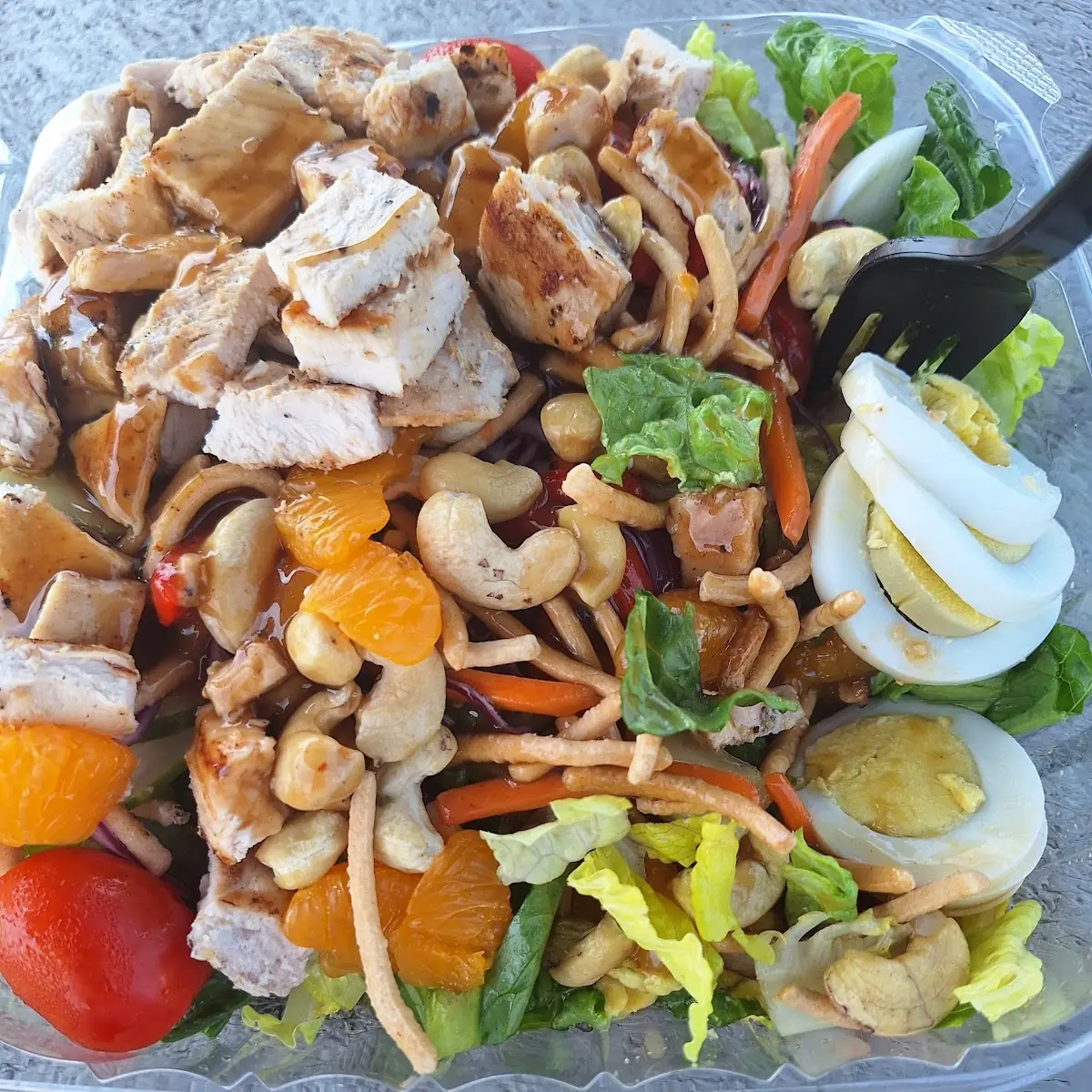 Asian Grilled Chicken Salad