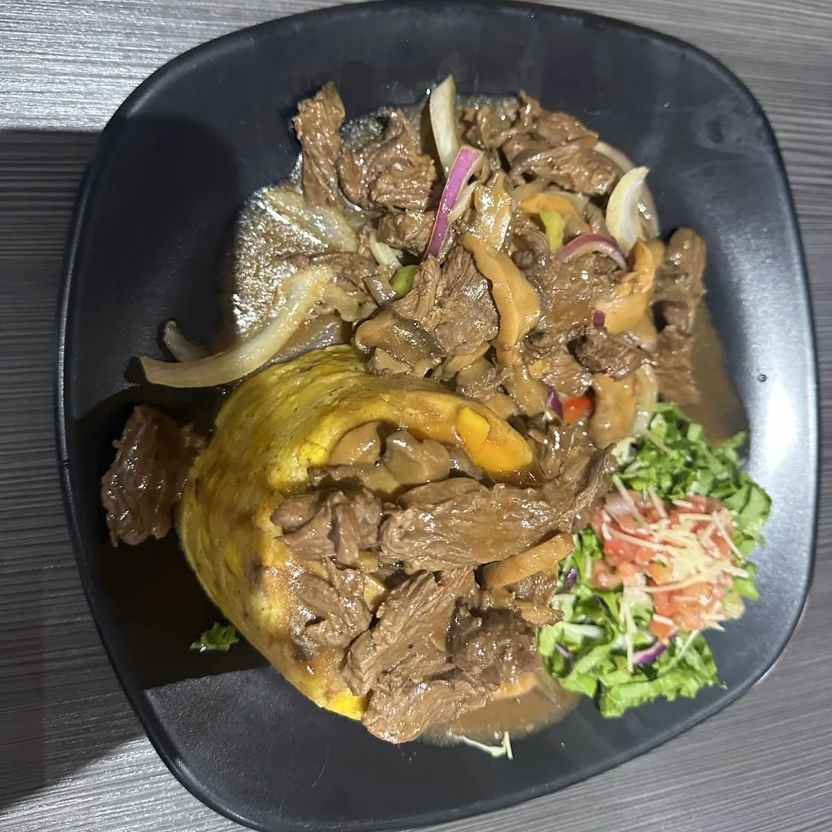 Mofongo Relleno De Churrasco