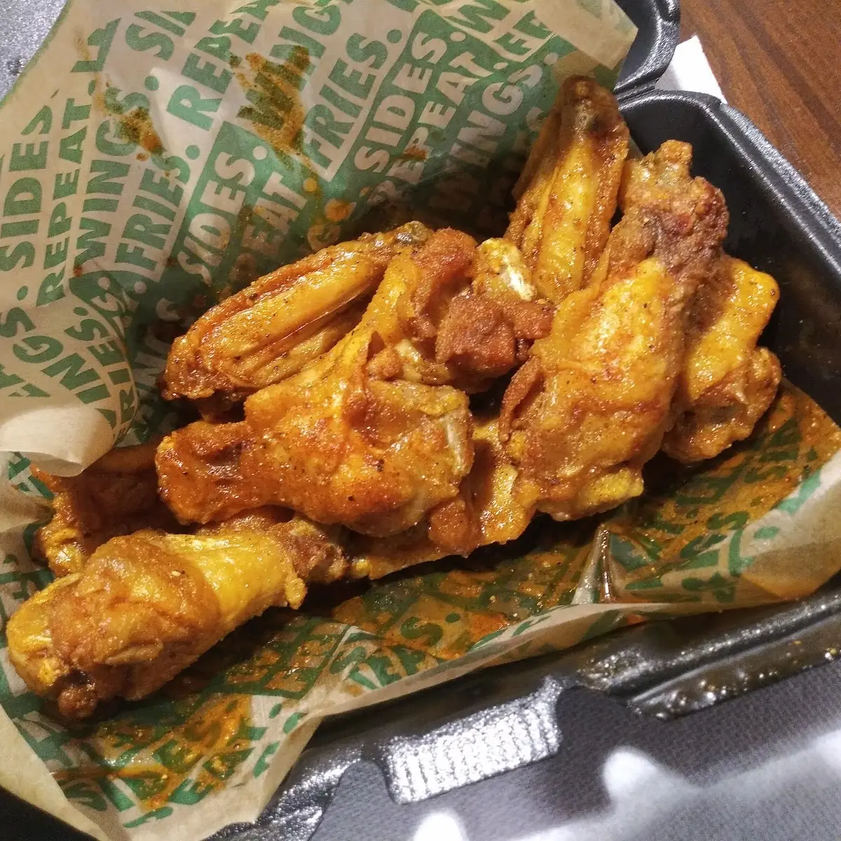 Hot Honey Dry Rub Wings