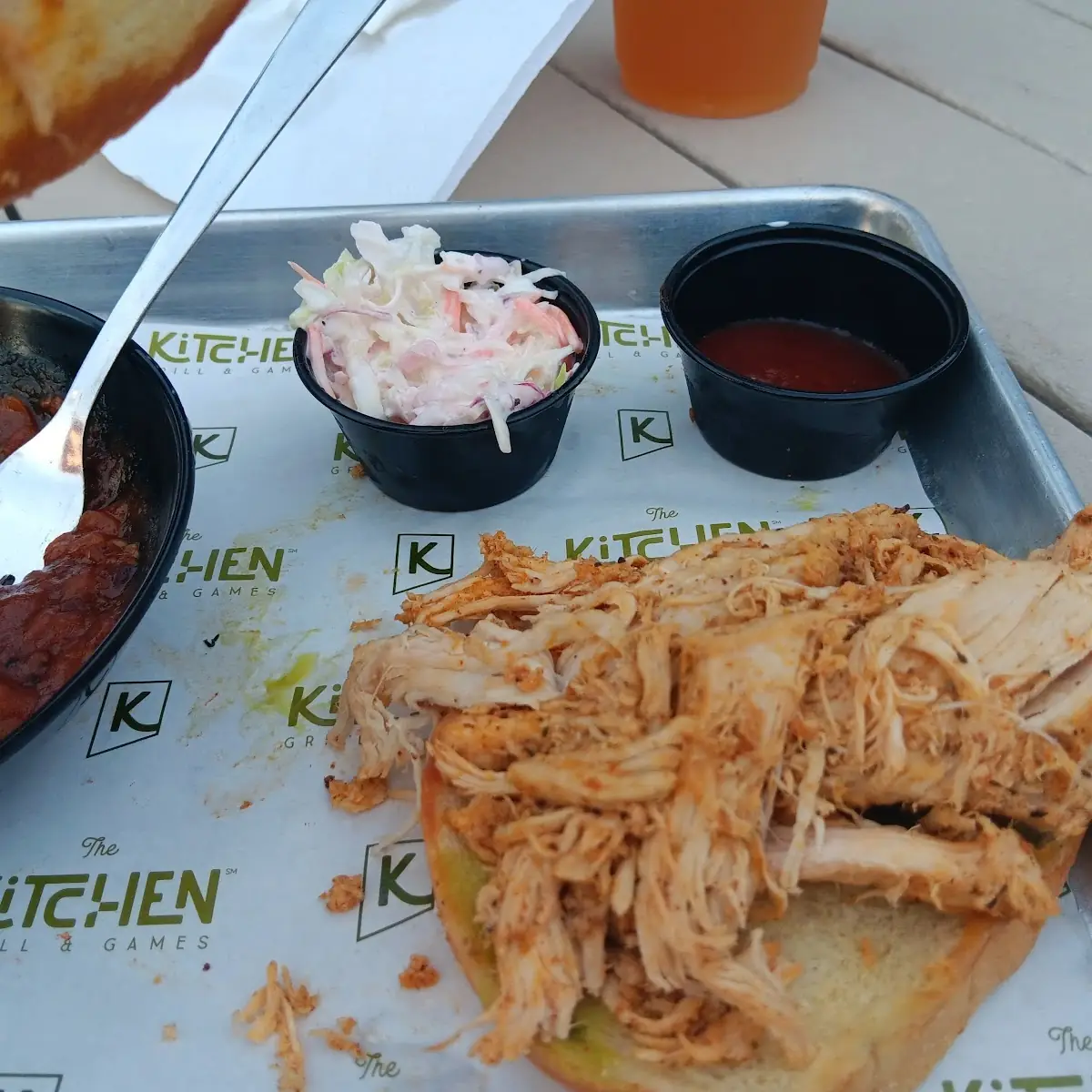 BBQ Smokestack Sandwich