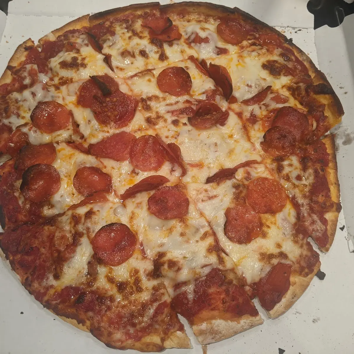 Cheese Sausage and Pepperoni Pizza
