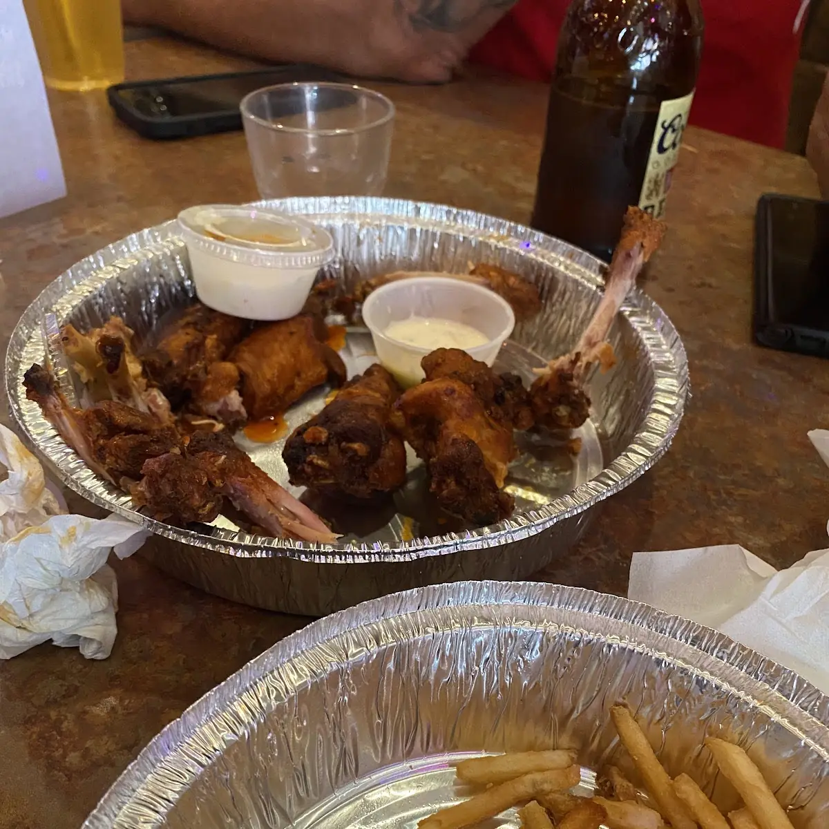 Wings and Fries