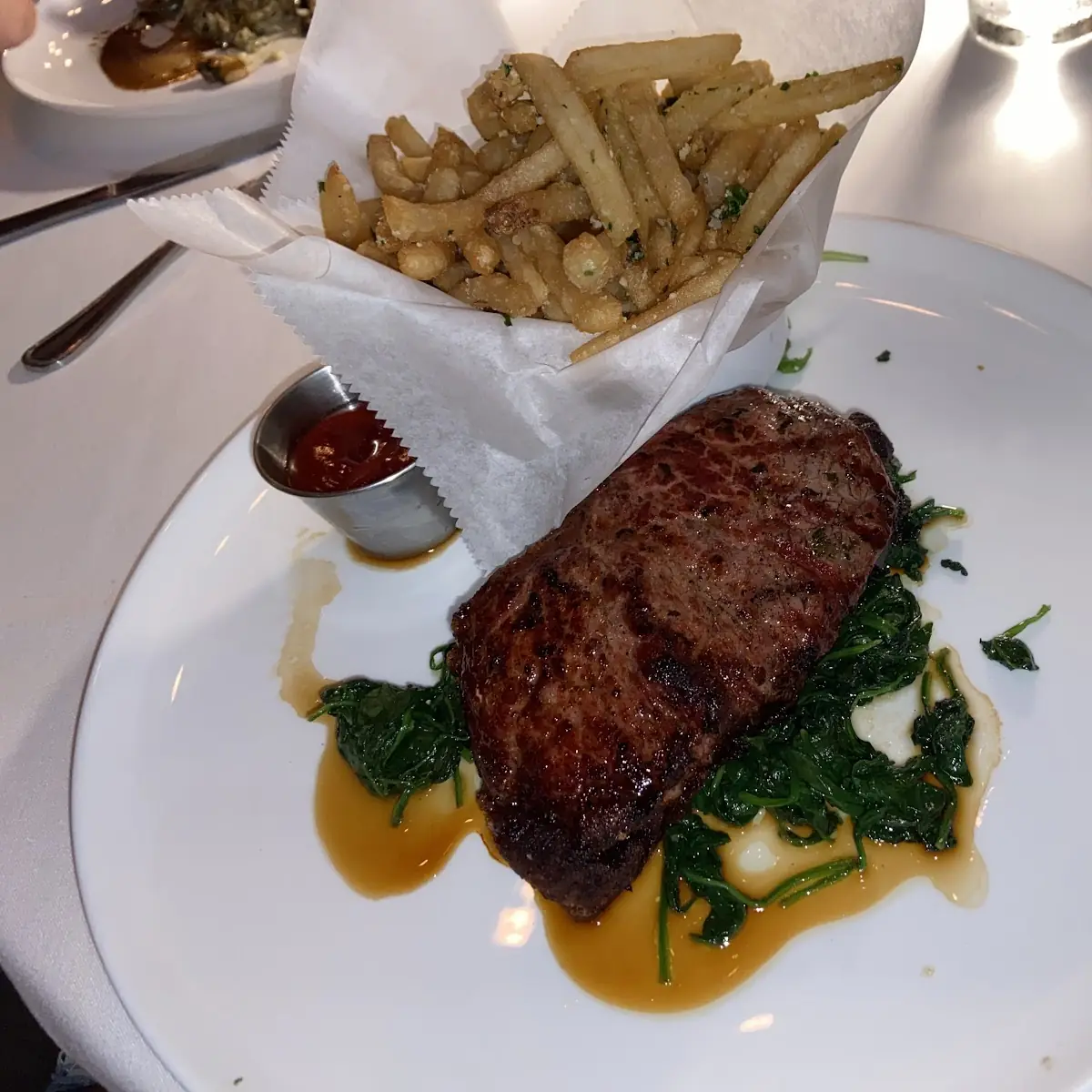 NY Strip Steak Frites