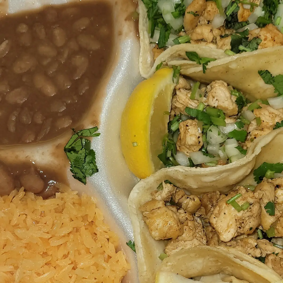 Tacos Pollo Chicken