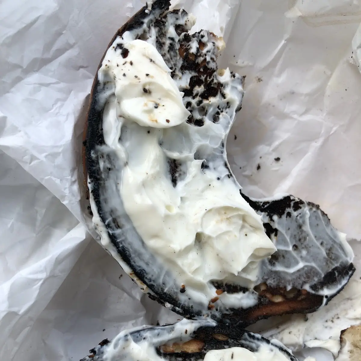 Bagels with Cream Cheese Spread