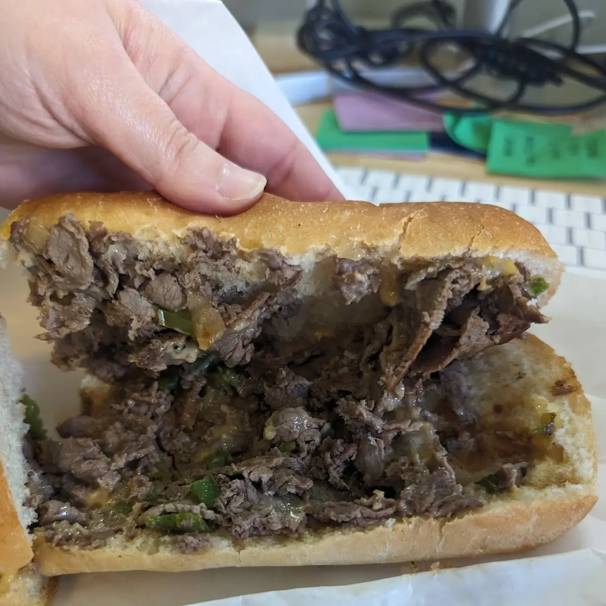 Chipotle Steak and Cheese Sandwich