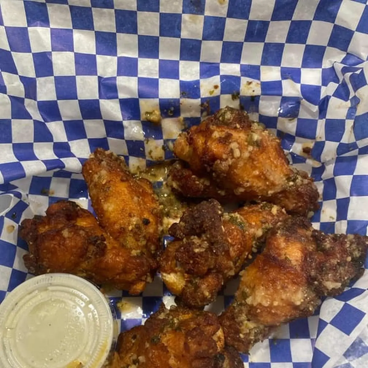Garlic Parmesan Wings