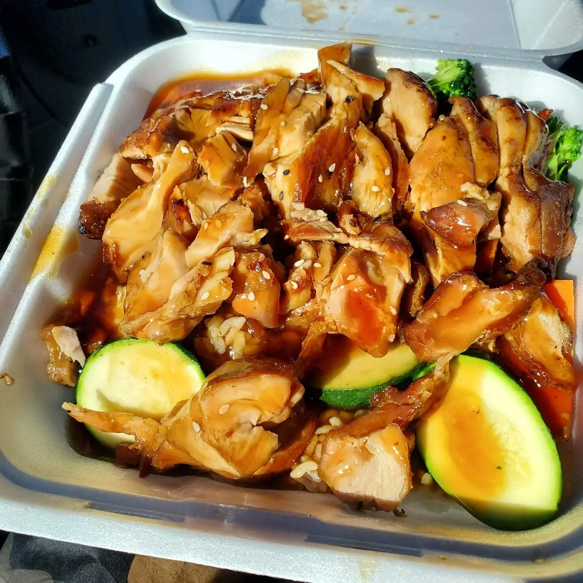 Teriyaki Chicken with Mixed Vegetables