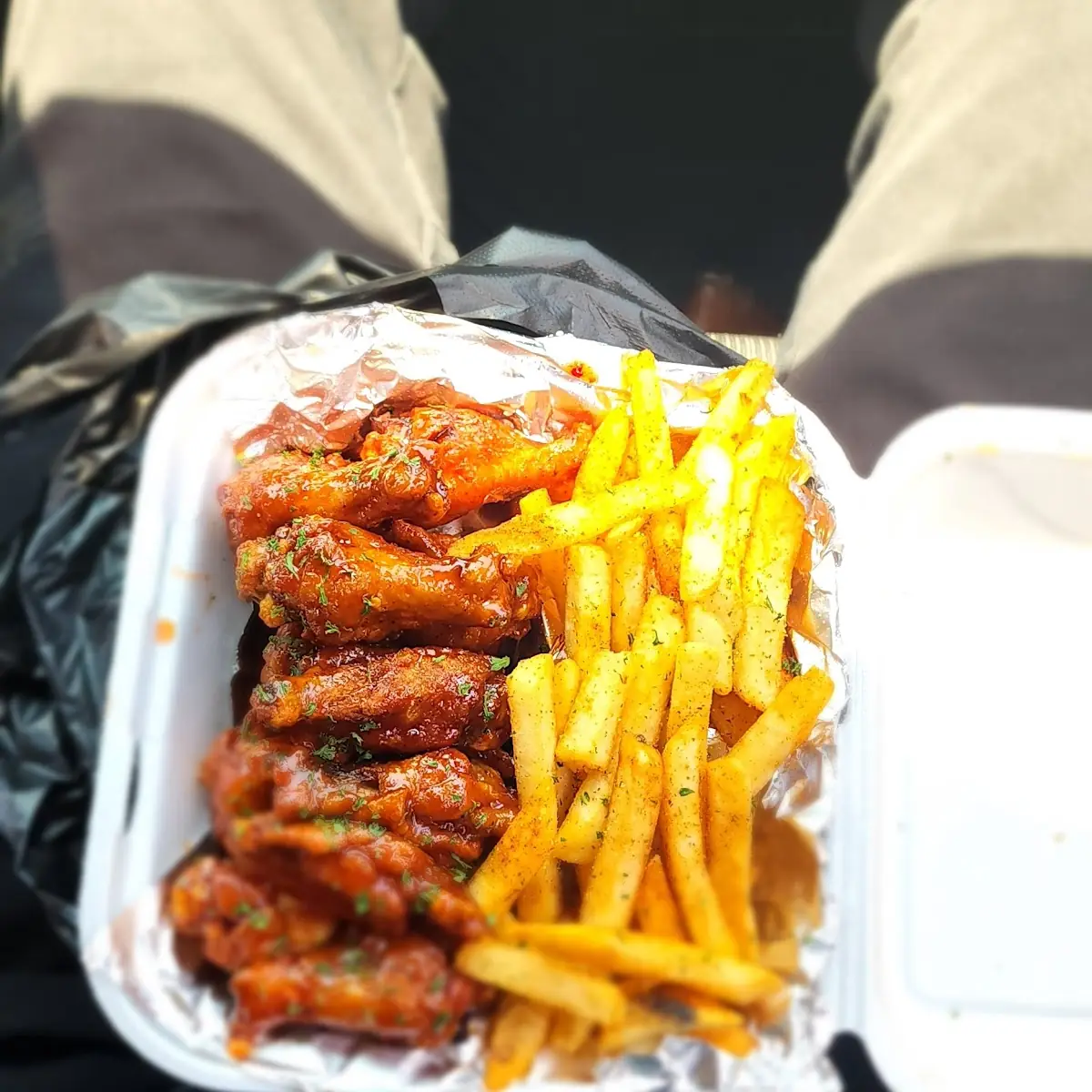 Spicy Buffalo Wings Combo