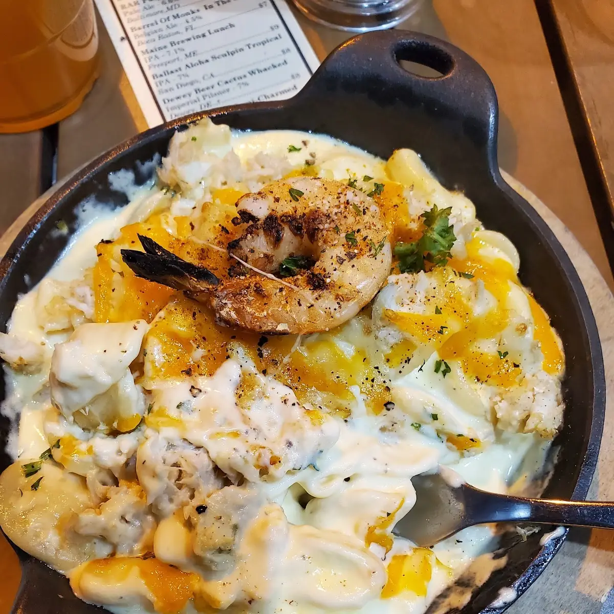 Seafood Mac and Cheese