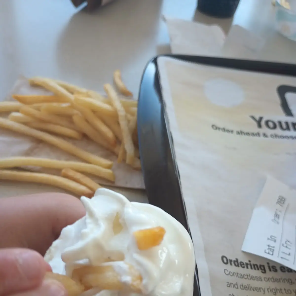 Creamy Chili Mccrispy Strip Dip