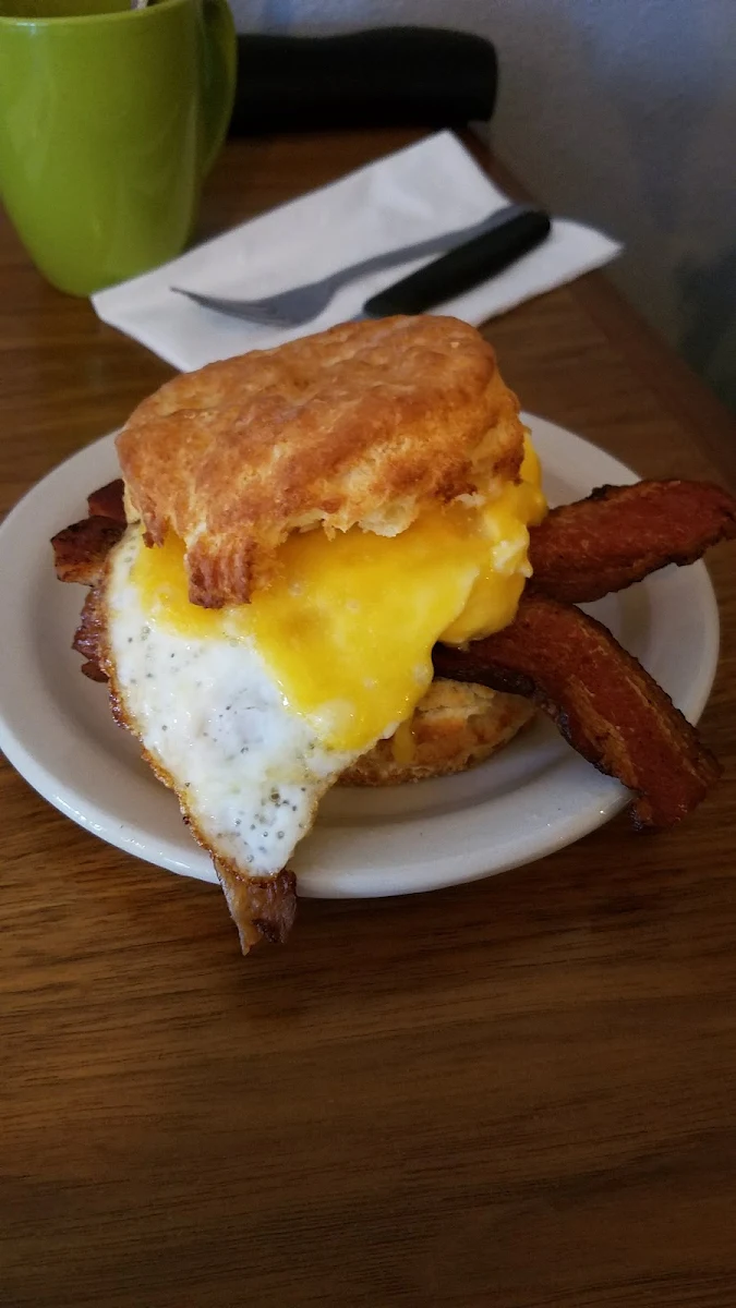 Egg Bacon & Biscuit