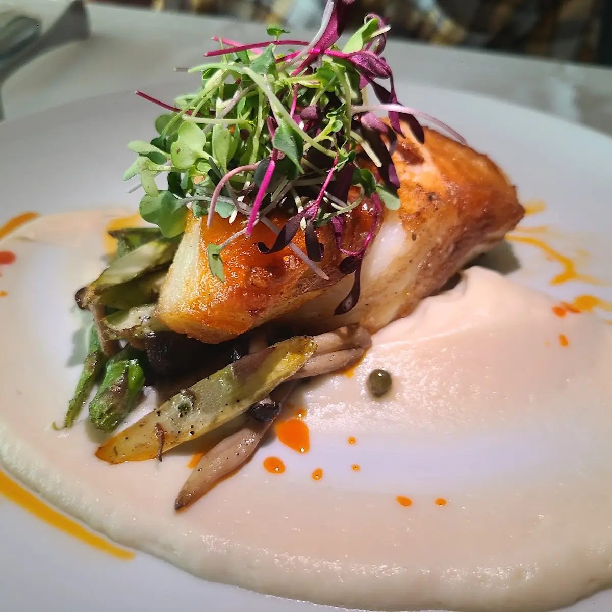 Prosciutto Wrapped Chilean Sea Bass