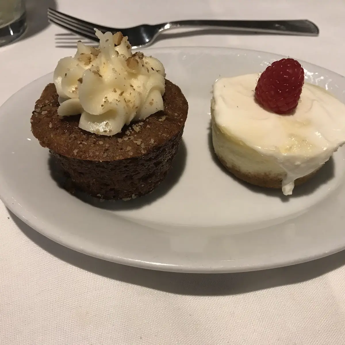 Dessert Cheese Cake and Chocolate Mousse