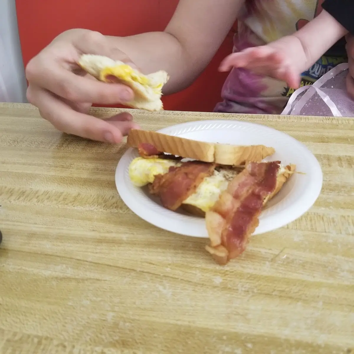 Bacon Egg and Cheese Sandwich