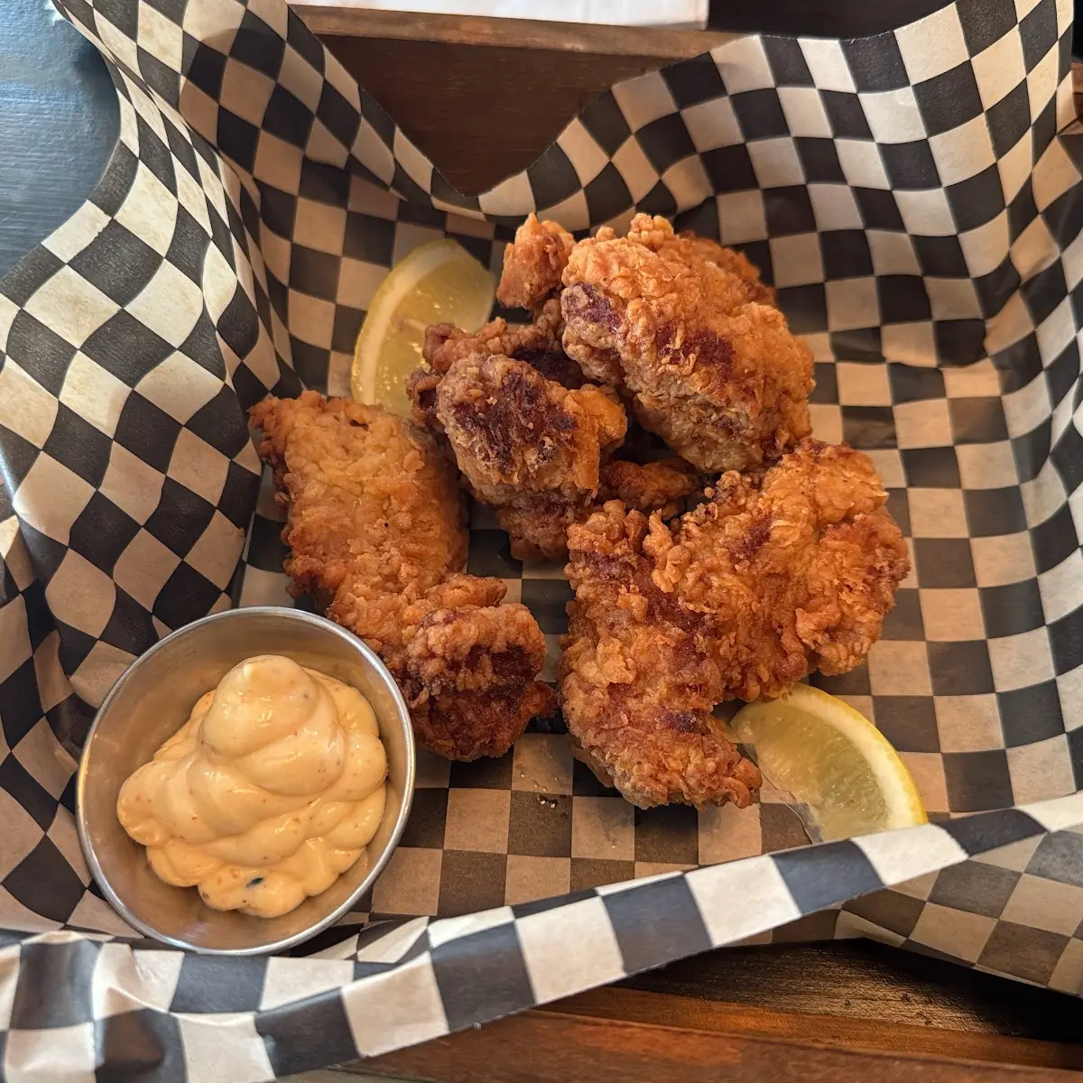 Karaage with Spicy Mayo