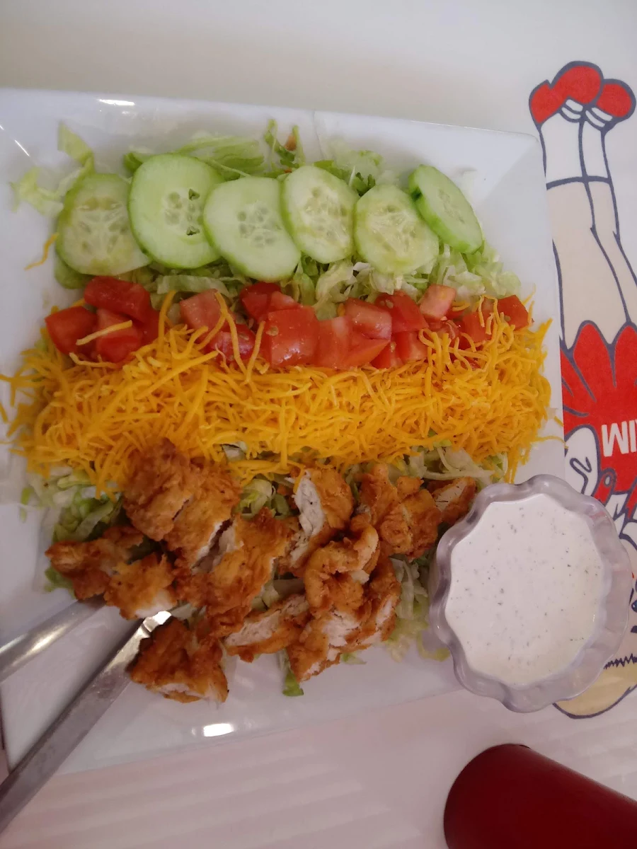 Crispy Chicken Salad