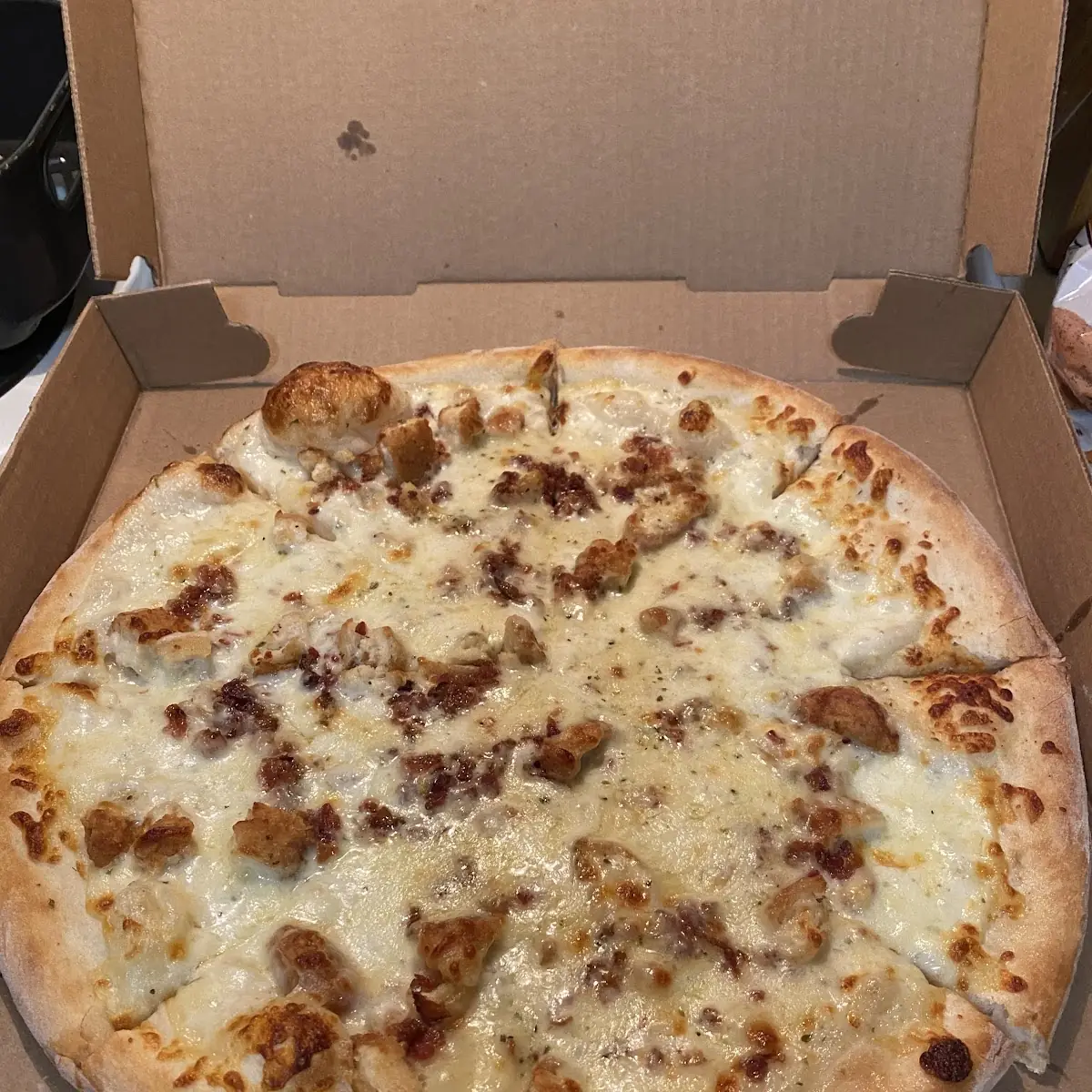 Chicken Bacon Ranch Pizza
