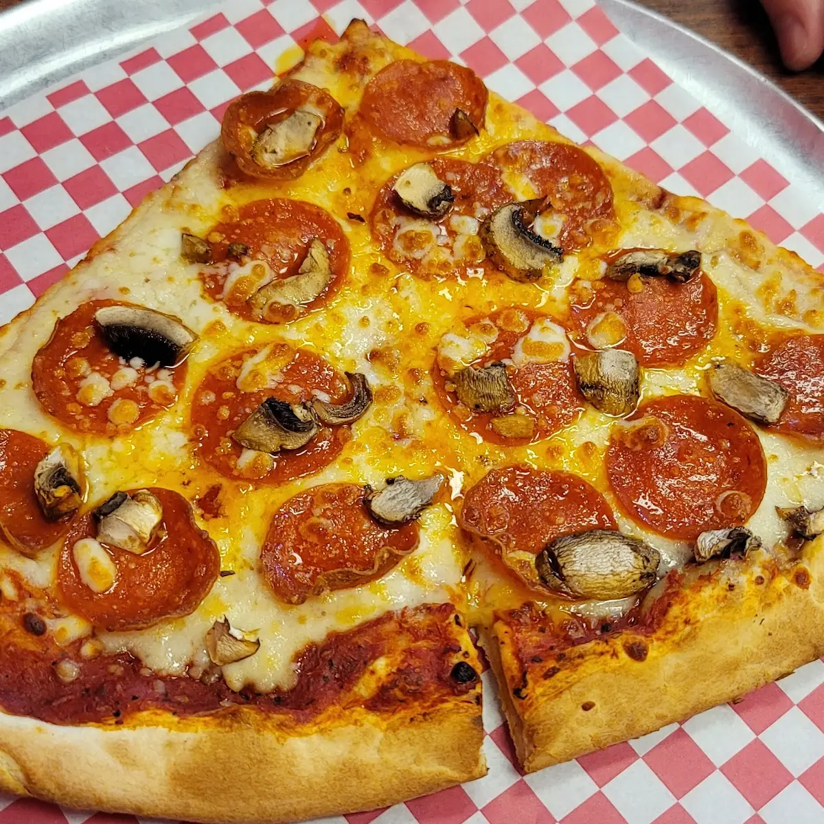 Pepperoni Mushroom Pizza