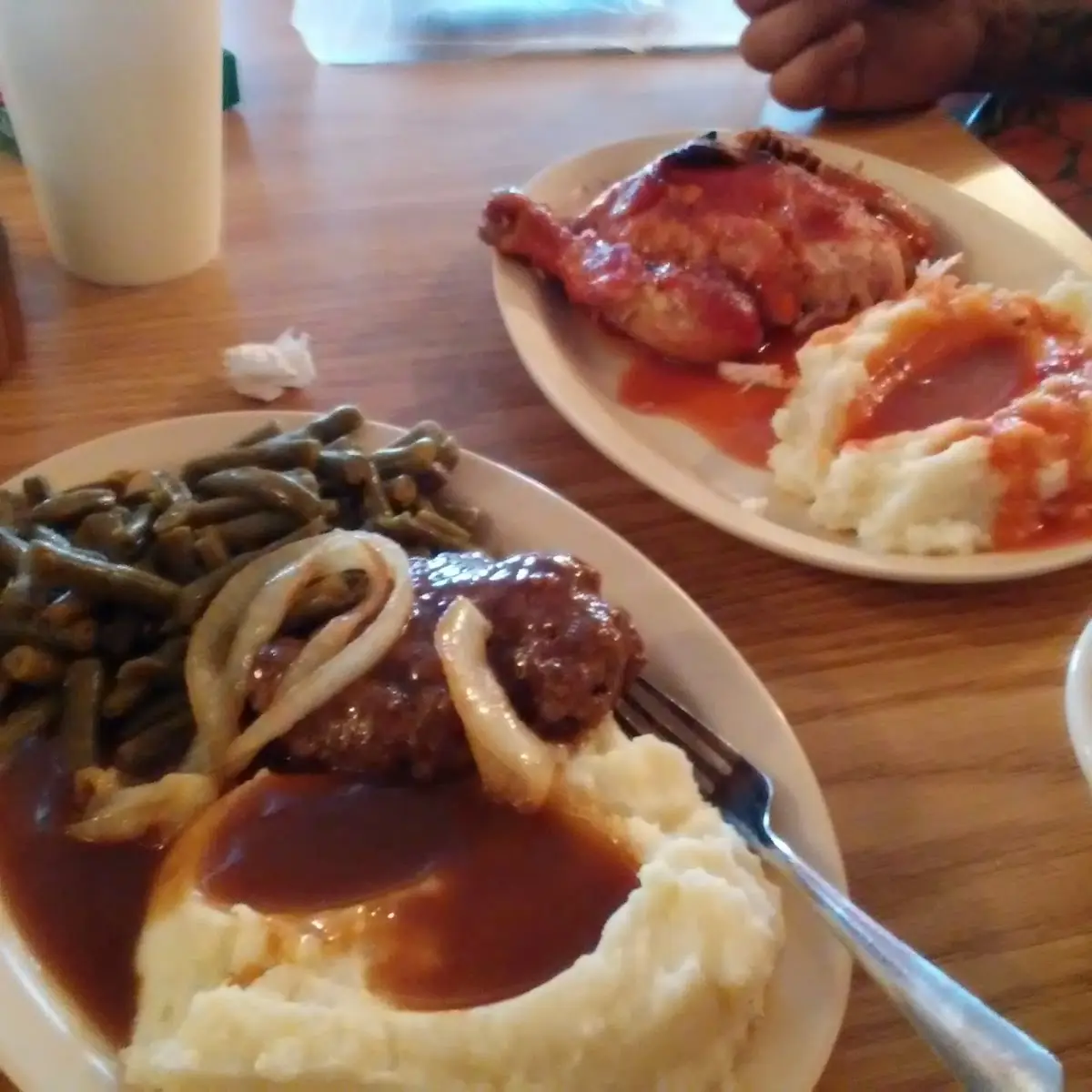 Hamburger Steak with Onions and Gravy