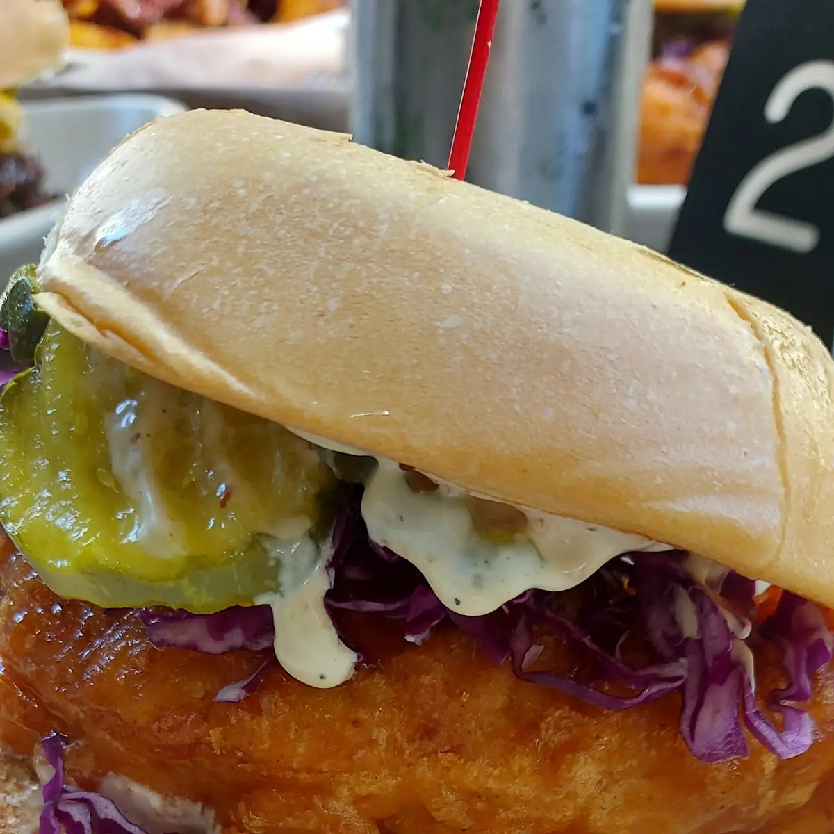 Fried Chicken Tender Sandwich