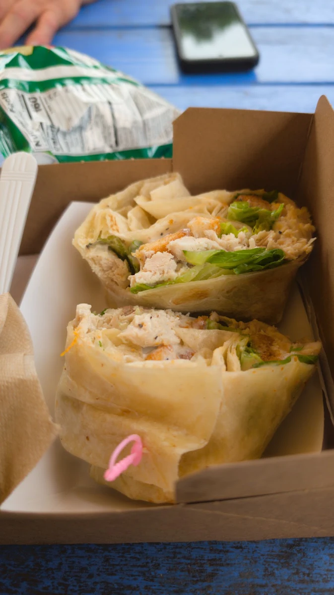 Greek Salad Wrap