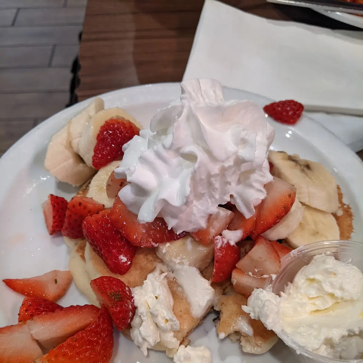 Classic Tres Leches Pancake Breakfast