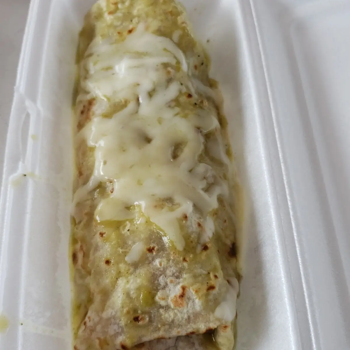 Chile Verde Burrito