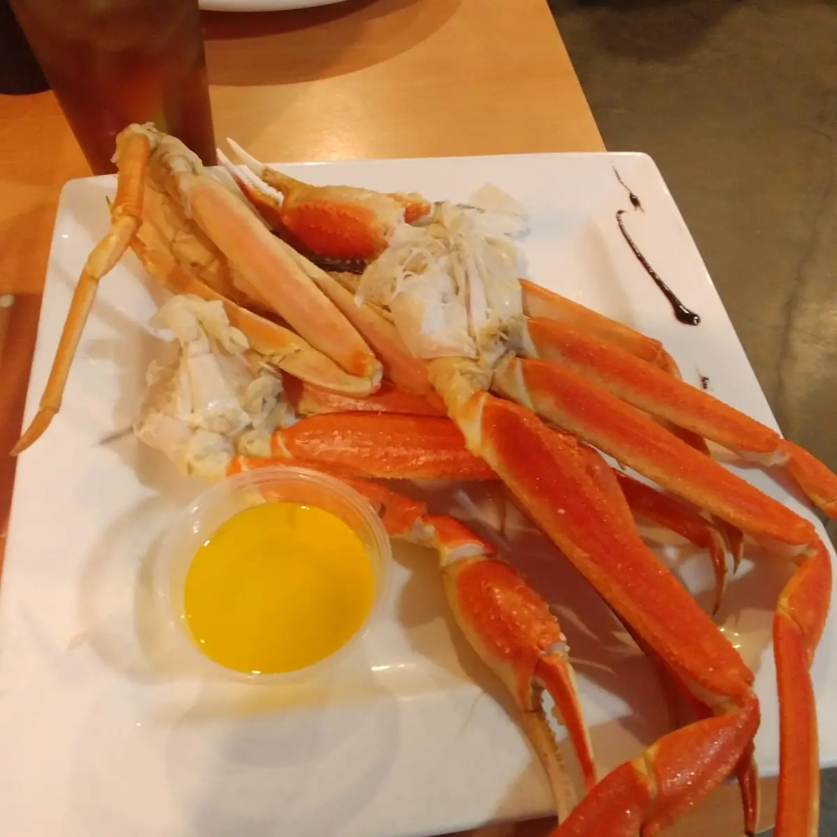 Pound Snow Crab with Baked Potato